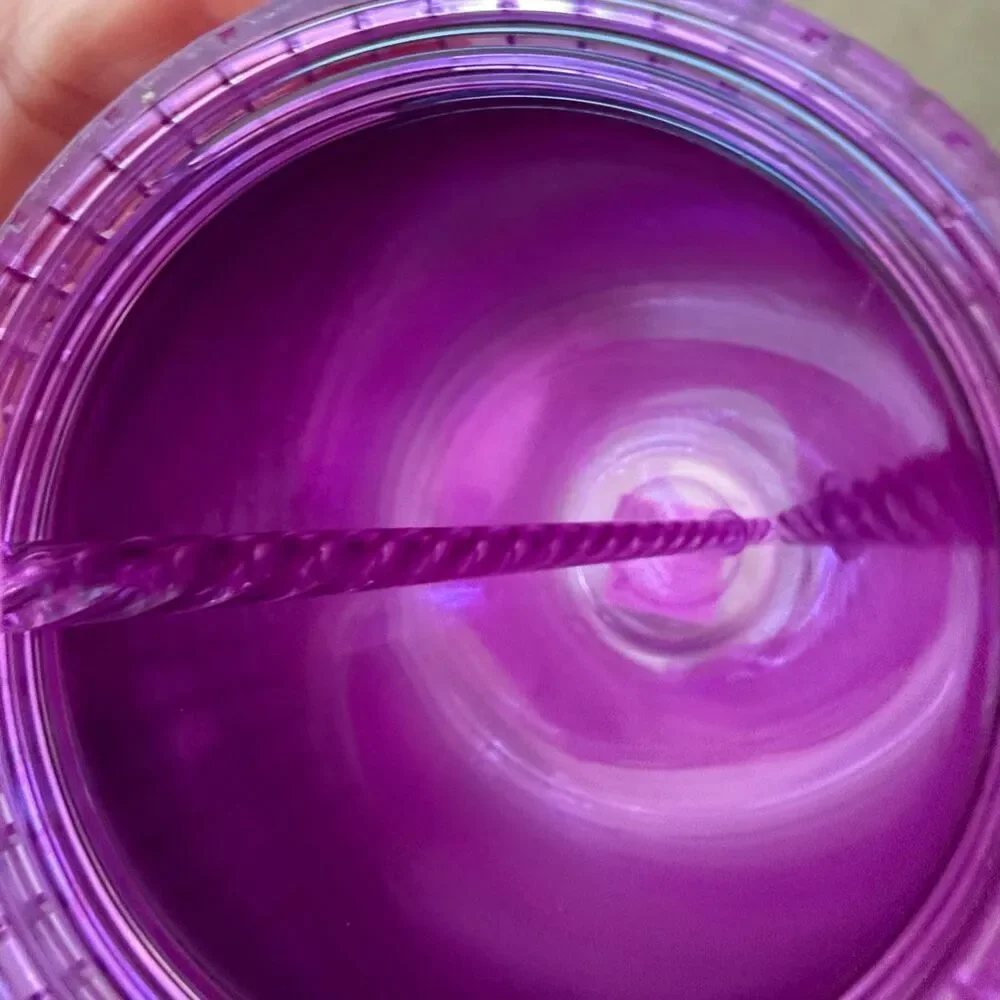 Starbucks Grid Purple Pink Ombre 24 oz Tumbler Limited Edition 2020 New